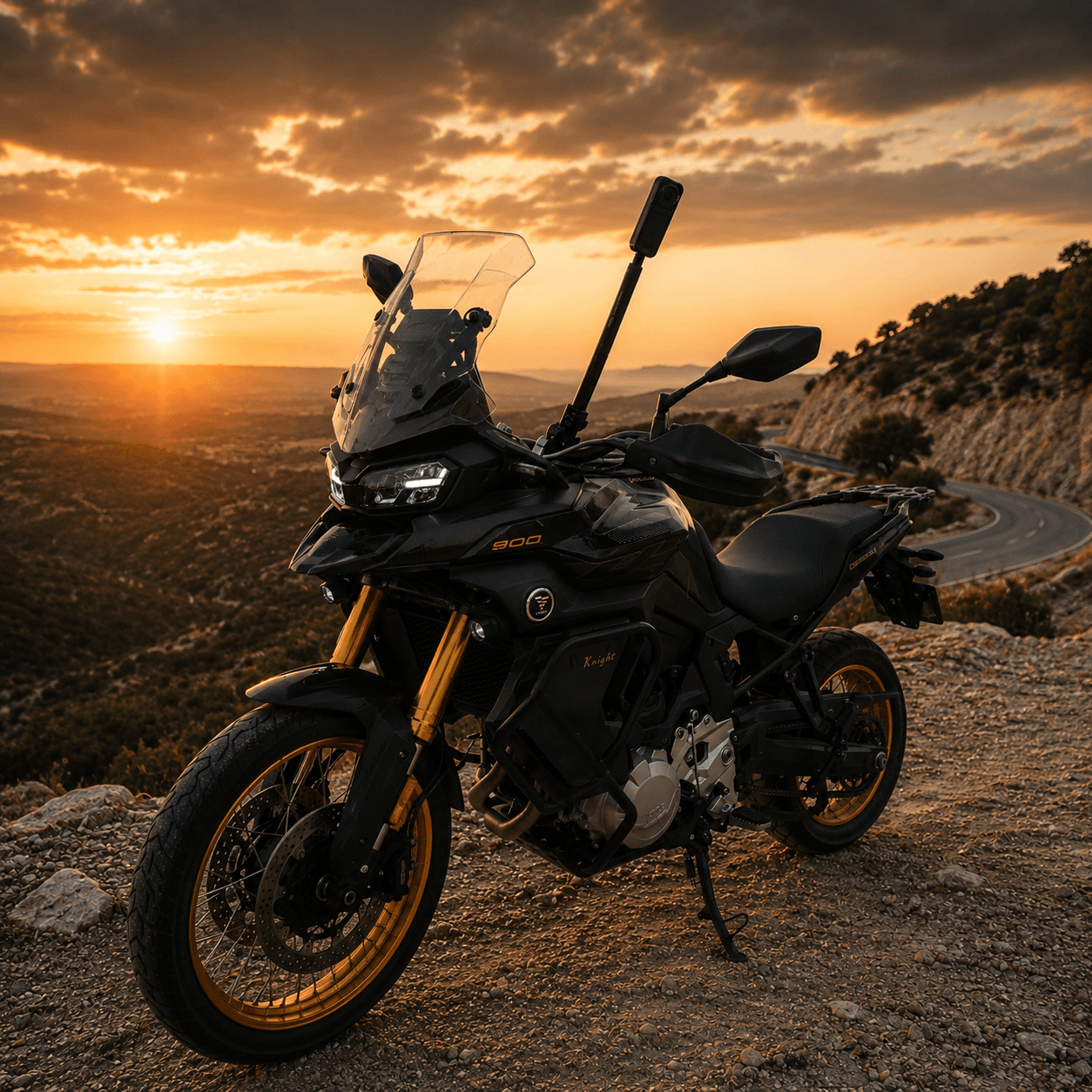 Voge DS900X adventure motorcycle detail